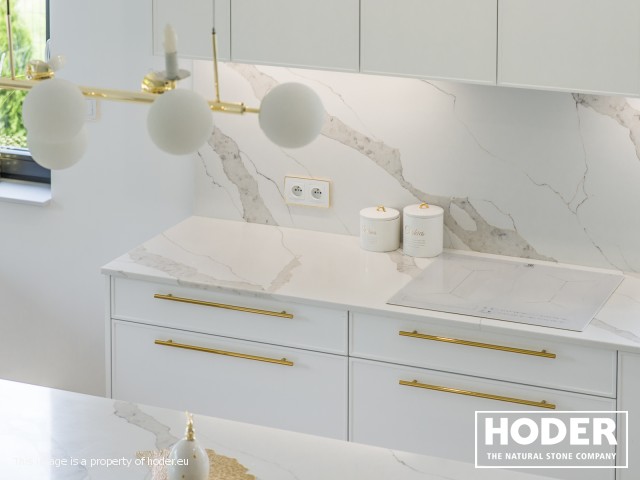 KITCHEN WORKTOPS QUARTZ CONGLOMERATE 1107 - zdjęcie numer 5