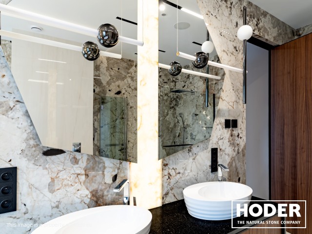 Kitchen worktops Granite 712, Bathroom tops Granite 37 and natural quartzite 442, interior onyks 128 - zdjęcie numer 14