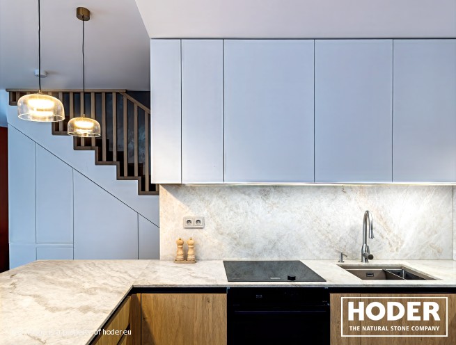 Kitchen worktops natural quartzite 727