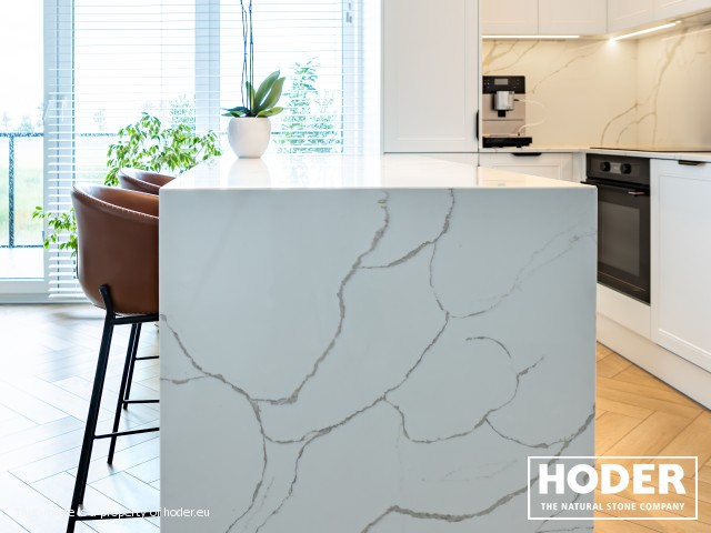 KITCHEN WORKTOPS QUARTZ CONGLOMERATE 1105 - zdjęcie numer 8