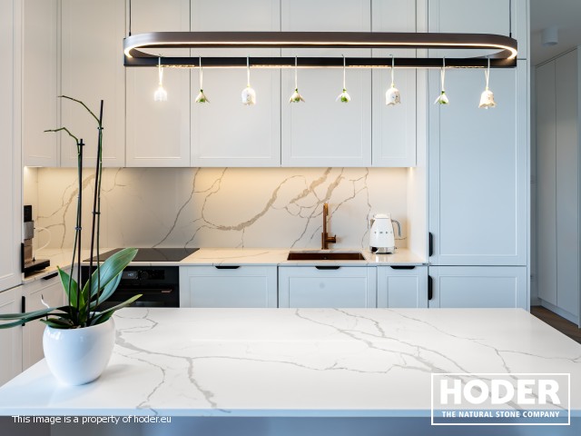 KITCHEN WORKTOPS QUARTZ CONGLOMERATE 1105 - zdjęcie numer 3