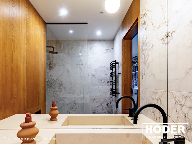 kitchen natural quartz Satinato 490 and bathroom tops marble 148 - zdjęcie numer 12