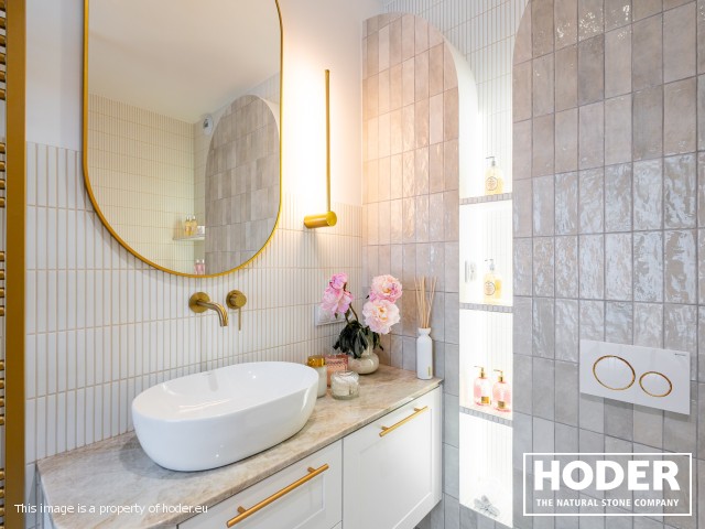 Bathroom tops natural quartzite 433 - zdjęcie numer 4