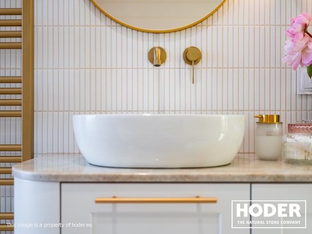 Bathroom tops natural quartzite 433 - zdjęcie numer 5