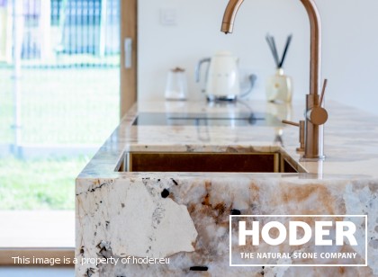 Kitchen worktops natural quartzite 411
