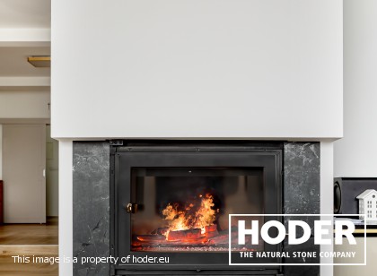 Fireplaces Quartz  2005 and natural quartzite Satinato 490