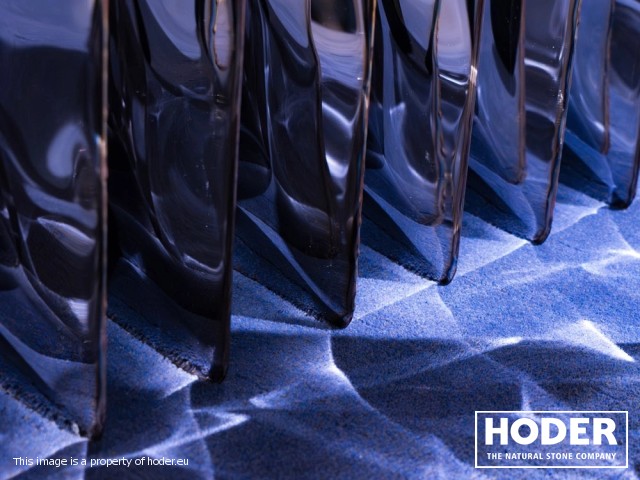 Harmonica Table Stone – a prototype by Oskar Zięta featuring a granite tabletop made of Granite 711 - zdjęcie numer 7