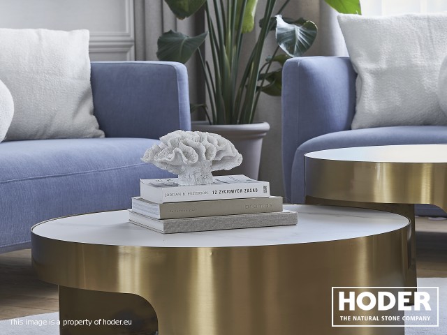 Living room, kitchen, bathroom tops Marmur 129, 156 and quartz conglomerate 1103 - zdjęcie numer 8