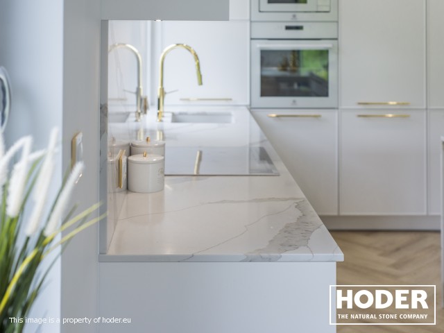 KITCHEN WORKTOPS QUARTZ CONGLOMERATE 1107 - zdjęcie numer 13