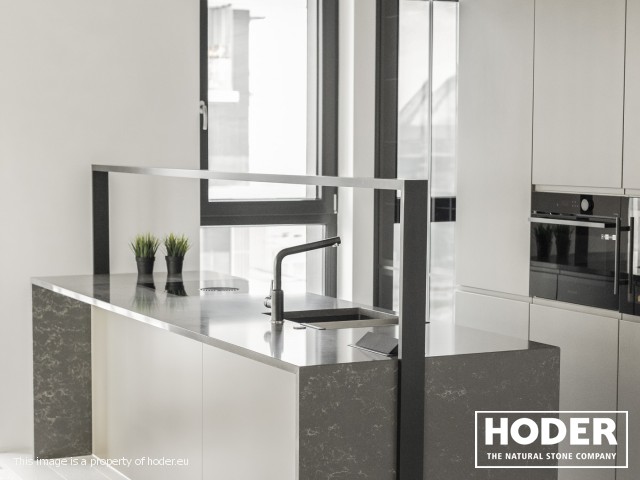 Kitchen worktops quartz conglomerate 8300 - zdjęcie numer 10