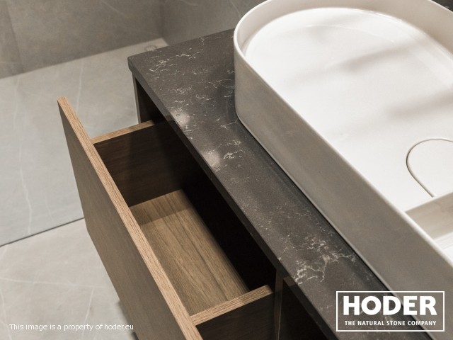 Bathroom tops quartz conglomerate 8300 - zdjęcie numer 4