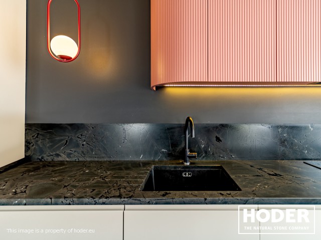 kitchen natural quartz Satinato 490 and bathroom tops marble 148 - zdjęcie numer 5