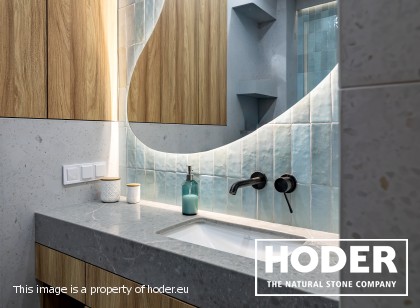 Bathroom tops quartz conglomerate 2001
