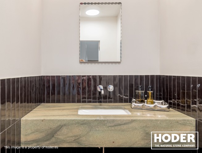 Bathroom tops natural quartzite 92