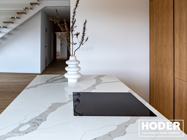 KITCHEN WORKTOPS QUARTZ CONGLOMERATE 1107 - zdjęcie numer 5