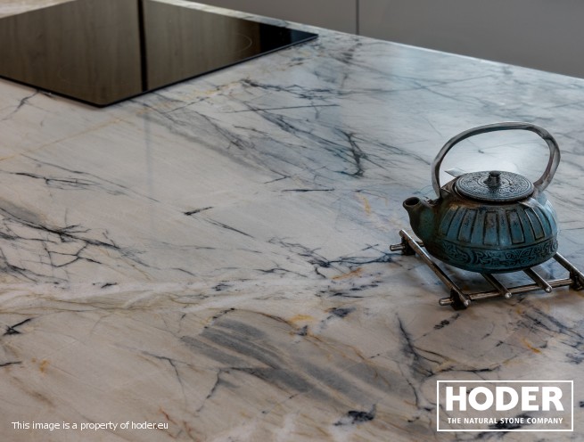Kitchen worktops natural quartzite 709