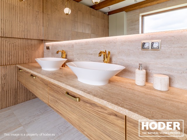 Bathroom tops Travertine 125 - zdjęcie numer 2